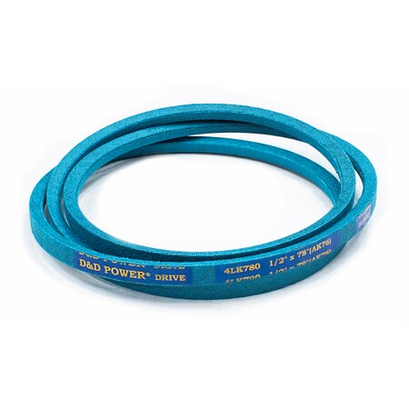 D&D 4LK780 78" Outside Length, 1/2" Top Width, 1 Ribs 4LK780